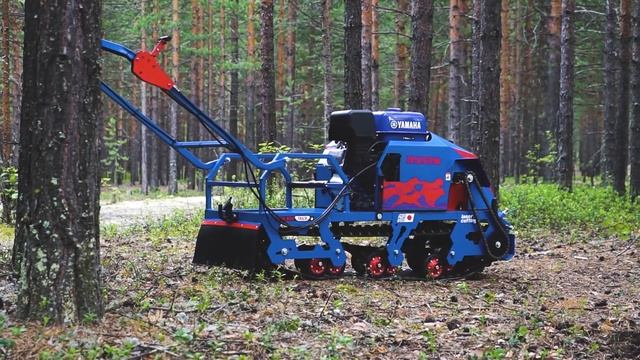 Мотобуксировщик IKUDZO (ДВС YAMAHA) красавчик скоро в наличии!