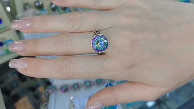 Серебро 925° Мистик Топаз?Отправляем по всему миру. Мы в Ставрополе. Описание под Видео