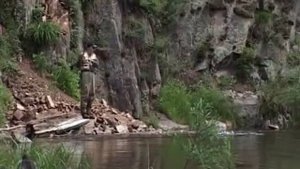 Вечерная рыбалка на горной реке Сукпай.