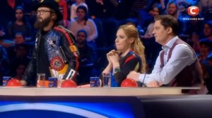 Катя Бускандзе и Никита Бычков   Воздушная гимнастика 'Україна має талант 9' Діти 2  18 03 2017