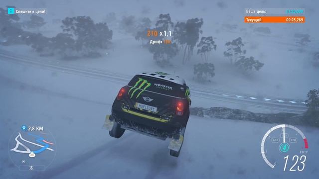 Forza Horizon 3 Blizzard Mountain Bucket list #2: MINI X-Raid
