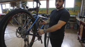 Настройка переднего переключателя на велосипеде