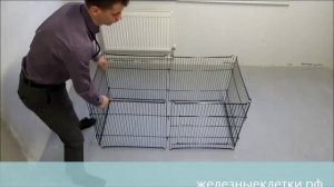 Сборка вольера для собак