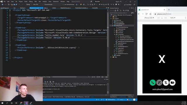 Как сделать чат рулетку за день? .Net + JS + twilio + docker.