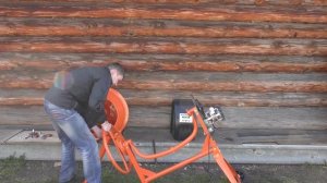 Купил бетономешалку для стройки  Патриот  ВМ 126 С  Семья Булатовых