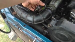 Рено трафик Sofim. Замеряем давление двигателя