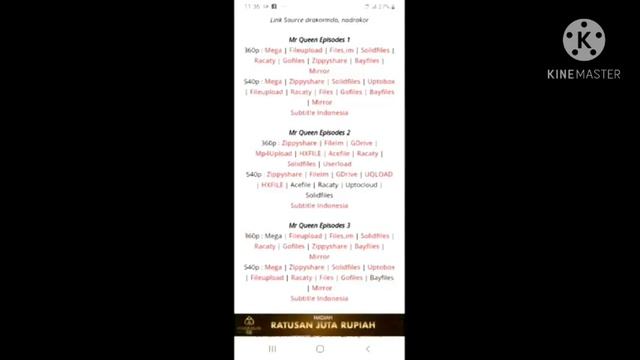 Cara mendownload drama mr.qween sub indo смотреть онлайн