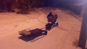 Сани для снегохода своими руками