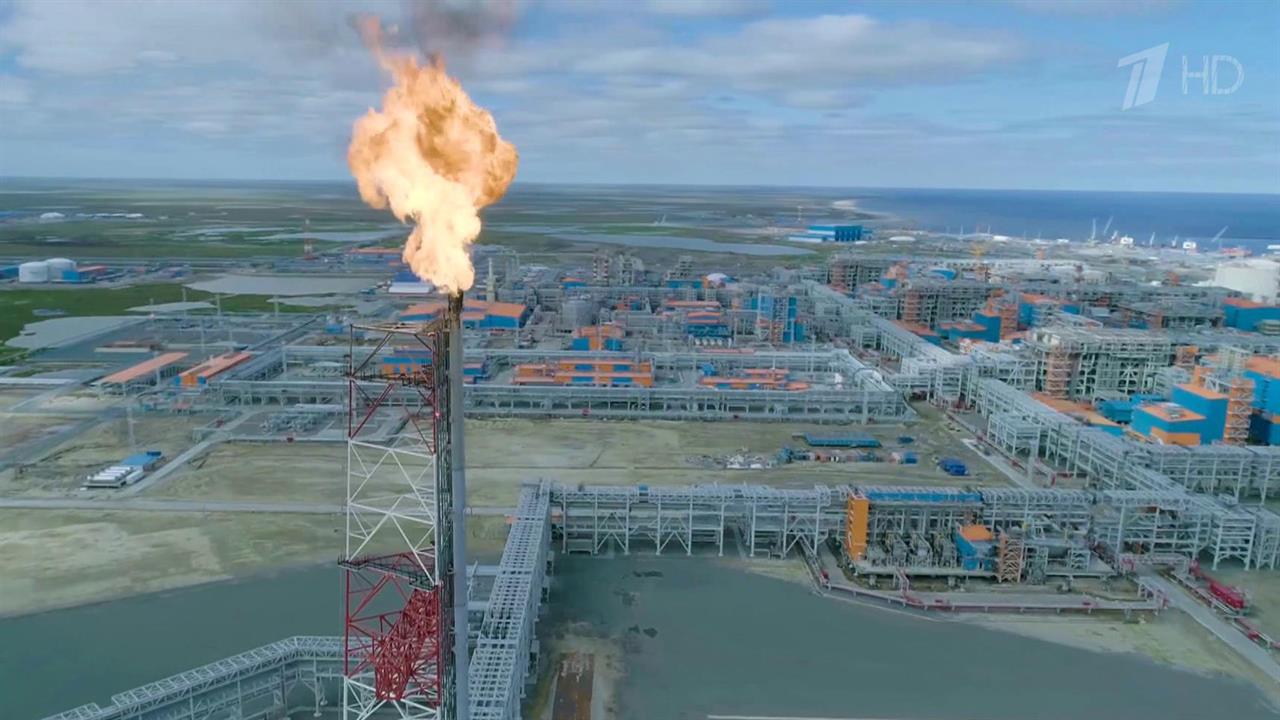 На полуострове Ямал запущена вторая очередь производства сжиженного газа