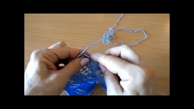 Ажурные листья или Два узора в одном
