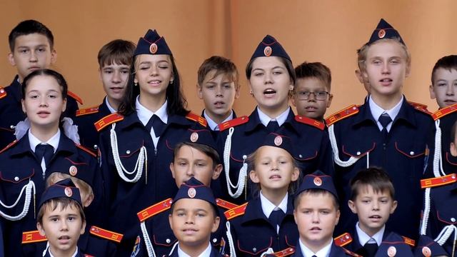Сводный казачий кадетский хор "Голос России" смотреть онлайн