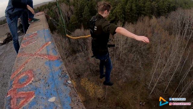 Прыжок Лёни с дома 30 метров - 17 Октября 2020 смотреть онлайн