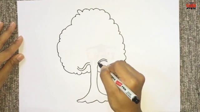 How to Draw a Family Tree Easy Outline Drawing Step by Step Sketch Ideas for Beginners смотреть онлайн