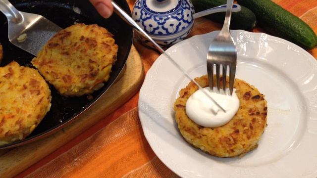 Рисовые котлеты с кукурузой смотреть онлайн