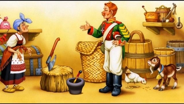 Сказка Каша из топора