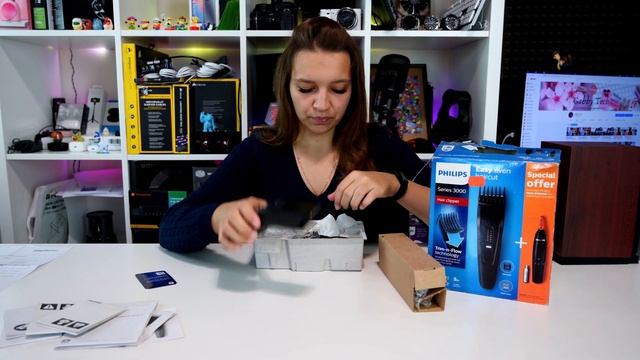 Машинка за подстригване - Philips Series 3000 Hair Clipper HC3510 смотреть онлайн