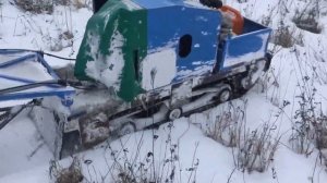 Склизокатковая подвеска мотособака самодельная