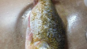 Карась запеченный в духовке