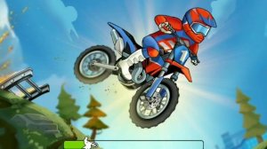 Игруха: МОТОЦИКЛ ПРОХОДИТ ПРЕПЯТСТВИЯ #игра #мотоцикл