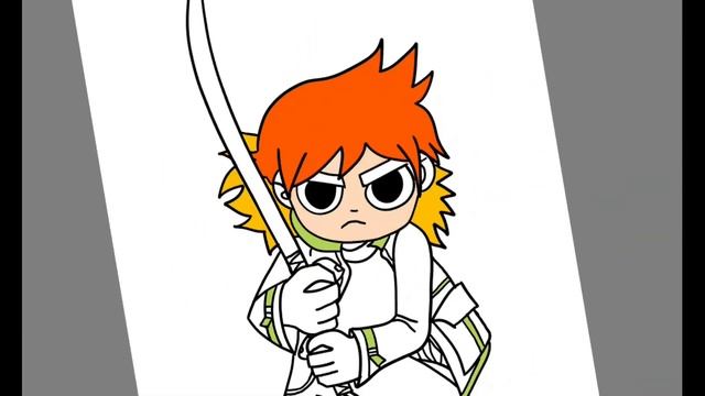 SpeedArt digital Scott Pilgrim смотреть онлайн