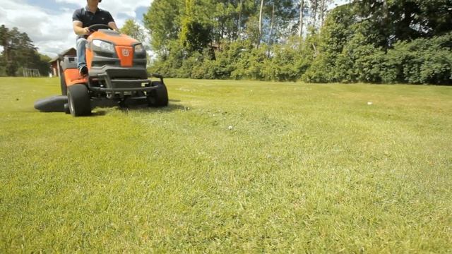 Садовый трактор HUSQVARNA – надёжный помощник для частного пользователя