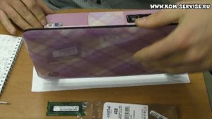 Как поменять модуль памяти на нетбуке HP MINI 210. Неудачная попытка