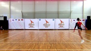 AEROBIC GYMNASTICS SEN IW  Егорова Анастасия  Сургут