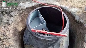 Установили Септик ЕВРОТАНК 5 PRO Септик