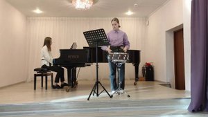 "Кочари" Армянский народный танец  Е. Хосровян (малый барабан)