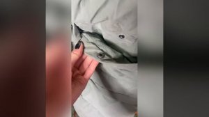 Зимний пуховик зелёный