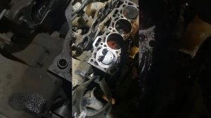 4e-fe Небыло компрессии в 1,2 цилиндрах а в 3,4 по 12. разобрали вот причина