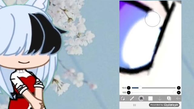 |• Туториал •|• Как сделать блики на глазах•| смотреть онлайн