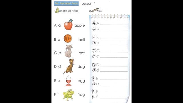 welcome  alphabet book 1