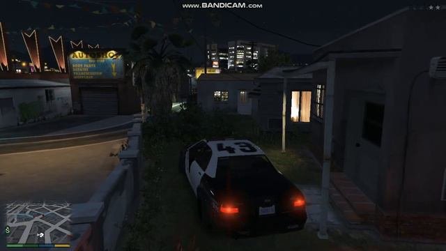 GTA 5 как угнать машину полиции и поставить в гараж