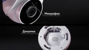 Внутренняя облачная IP-камера TRASSIR TR-W2S1