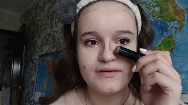 Мой ежедневный макияж| какой косметикой я пользуюсь ?? смотреть онлайн