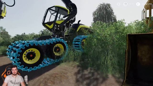 СТРОИМ МОСТ ИЗ ДЕРЕВА - FARMING SIMULATOR 19 смотреть онлайн