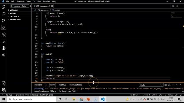 Longest Common Subsequence Problem Using Dynamic Programming | Data Structures | Simplilearn