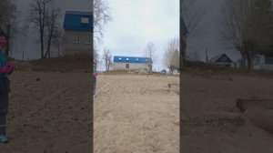 пос Орёл Пермского края, прогулка по берегу Камы