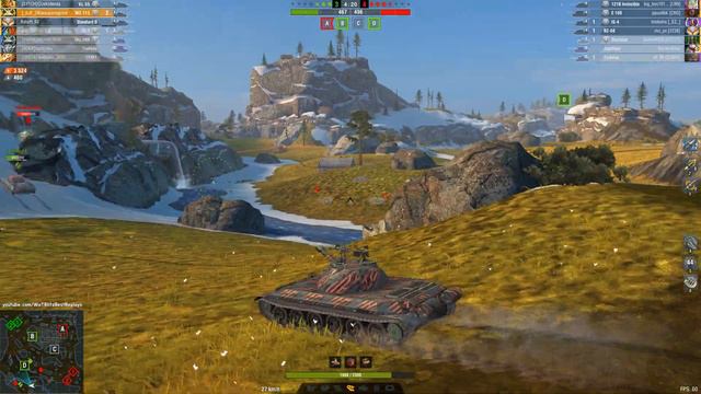 Leopard 1, WZ-113 & IS-4 • WoT Blitz Gameplay
