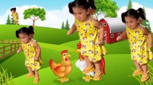 Zaynah Darl dances | Chicken Dance | Chicken Song