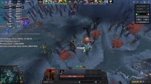 AMD Ryzen 5 4500U Vega 6 - Dota 2 - Gameplay Benchmark Test