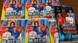 7 ПАКОВ MATCH ATTAX АНГЛИЯ