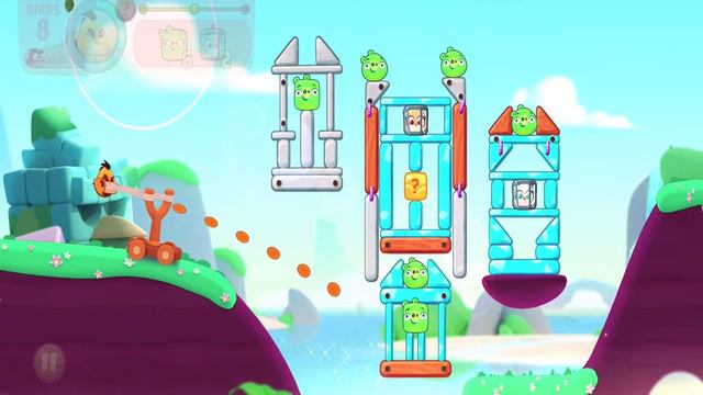 Angry Birds Journey Gameplay Walkthrough #4 - Levels 31-40! (iOS, Android) смотреть онлайн