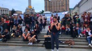танцы( уличные батлы) на Майдане Независимости.2.2 выпуск #танцы #шоу