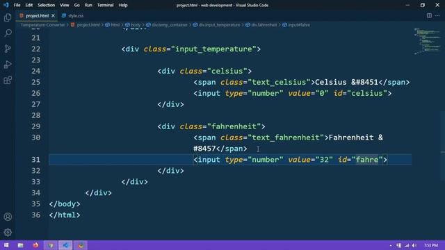 Neumorphism Responsive Temperature Converter Using HTML CSS Javascript |Create Temperature Converte