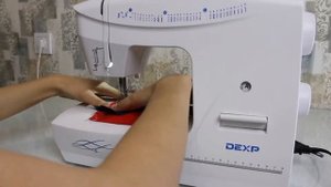 Швейная машинка DEXP SM-3500W. ВШИВАНИЕ МОЛНИИ