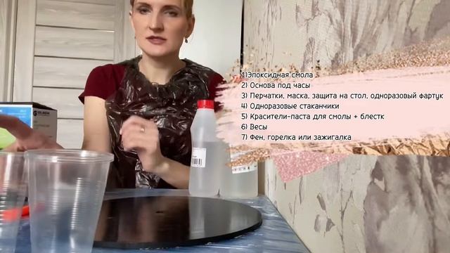 Часы из эпоксидной смолы #diy #эпоксиднаясмола смотреть онлайн