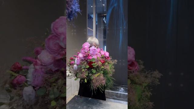 Make a large French bouquet of Spring Woods 💐 Pink bouquet @bouquet смотреть онлайн