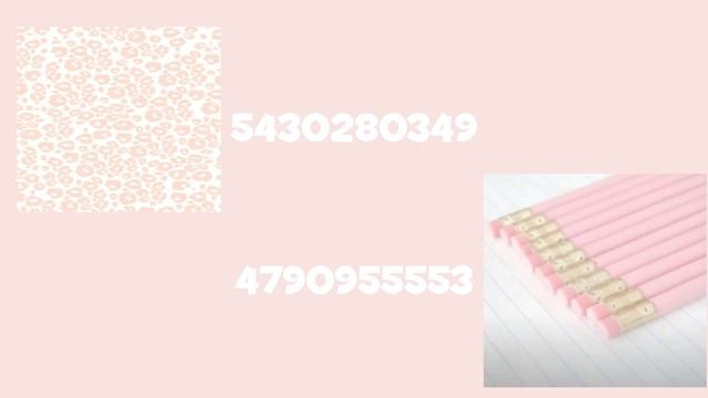 Roblox|Pink aesthetic decal codes смотреть онлайн